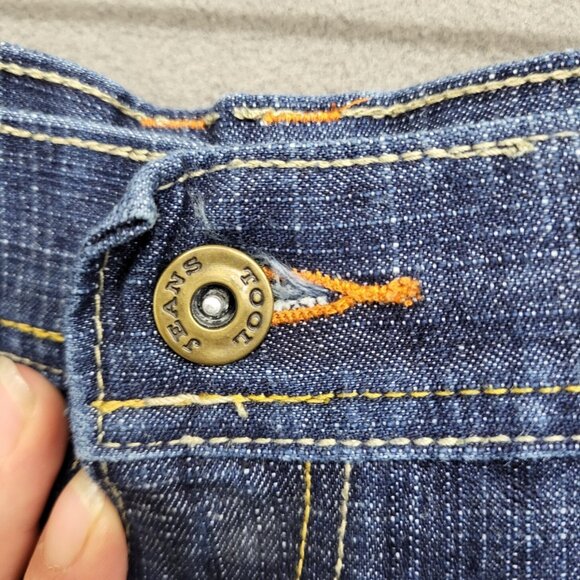 Tool Brand Jeans 44x32 Embroidered Rainbow Skater‎ Baggy Grunge Y2K - Picture 5 of 10